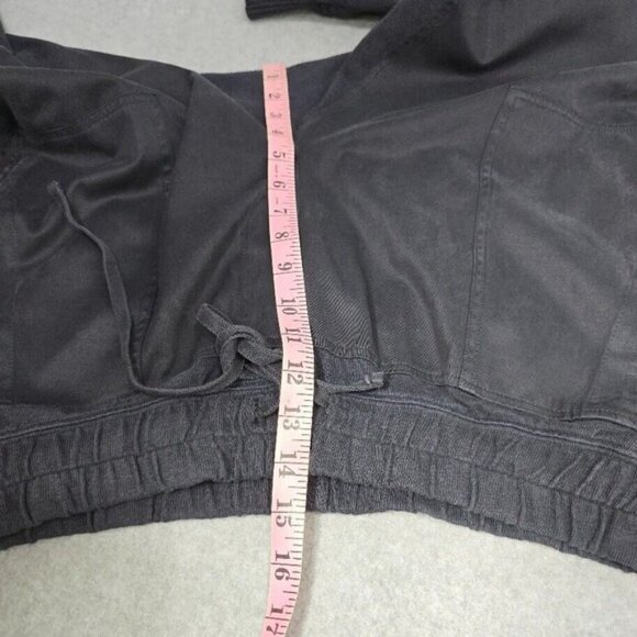 James Perse Standard Mixed Media Pant 3/L Blue Pull On Joggers 100% Cotton - Picture 8 of 12